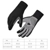 Boodun Long Finger Cycling Gloves Outdoor Sports Hiking Bike Gloves, Size: XL(Dark Grey)