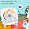 Kecag KC-609 Wall Mounted Home DVD Player Bluetooth CD Player, Specification:CD Version+ Not Connected to TV+ Plug-In Version(White)