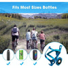 With Rotation Base JUNSUNMAY Bike Cup Holder Cages Bicycle Water Bottle Aluminum Alloy Bracket(Golden)