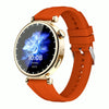 WS520 1.28 inch IP67 Sport Smart Watch, Support Bluetooth Call / Sleep / Blood Oxygen / Heart Rate / Blood Pressure Health Monitor(Gold+Orange)
