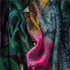 180 X 85cm  Women Cotton And Linen Scarf Retro Splicing Bohemian Printed Silk Shawl SL2009-017
