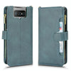 For ASUS Zenfone 7 Pro ZS671KS Litchi Texture Zipper Leather Phone Case(Blue)