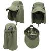 outfly 360 Degree Anti-Ultraviolet Hat Quick Drying Sun Cap, Size: Adjustable(Child Army Green)