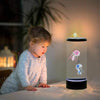 Desktop Simulation Cylindrical Jellyfish Light LED Colorful Atmosphere Night Light