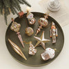 2pcs Christmas Decoration Christmas Tree Pendant Hanging Ornament, Style: Hazelnut