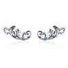 Retro Flower Earrings S925 Sterling Silver Earrings