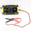 FOXSUR 12V-24V Car Motorcycle Truck Repair Battery Charger AGM Charger, US Plug
