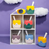 Tinypet Ice Cream Cat Litter Scoop - Blue & White - Hanging