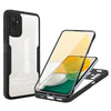 For Samsung Galaxy A13 4G Acrylic + TPU 360 Degrees Full Coverage Phone Case(Black)