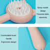 Cat Spray Massage Comb - Blue - Detangling & Cleaning