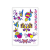 Fluorescent Face Waterproof Environmental Protection Tattoo Stickers Nightclub Bar Flower Arm Stickers(OHB-004)