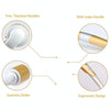 2 PCS ZGTS192 Titanium Alloy Microneedle Facial Repair Nano Roller Instrument, Specification:0.3MM
