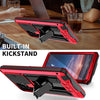 For Samsung Galaxy S25 Ultra 5G R-JUST Sliding Camera Life Waterproof Holder Phone Case(Red)
