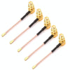 5x 5cm RG178 U.FL/IPX to SMA Female Adapter Cables