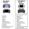 ANBERNIC RG ARC-S Handheld Game Console 4-Inch IPS Screen Linux System Portable Video Arcade 256G(Transparent Black)