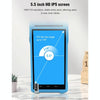 POS-6100 5.5 inch Handheld Android Smart Scan Code Cash Register Thermal Printing Machine PDA Terminal, EU Plug