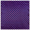 Spring Ladies Dots Pattern Silk ImitationSmall Scarf Square Scarf, Size:60 x 60cm(Purple)