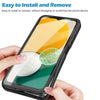 For Samsung Galaxy A13 4G Acrylic + TPU 360 Degrees Full Coverage Phone Case(Green)