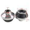 1pair Motorcycle CNC Modification Accessories Drop-proof Aluminum Alloy Fork Cup(Red)