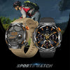 HT17 1.46 inch Round Screen Bluetooth Smart Watch, Support Health Monitoring & 100+ Sports Modes(Yellow)