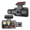 F9 Car Front and  Inner Dual Camera HD Infrared Night Vision Car Driving Recorder