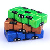 Creative Decompression Puzzle Smooth Fun Infinite Magic Cube Toy(Green)