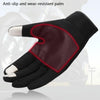 BSDDP A0112 Motorcycle Plush Cold-proof Touch Screen Riding Gloves Windproof Waterproof Outdoor Sports Gloves, Size: XXL(Black)