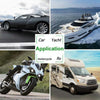 1 Pair 110BD 12V Motorcycle Electric Car Loud Single Sound Snail Speaker