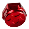Motorcycle Light Bee Uplink Screws Uplink Modification Screws Decorative Cover(Red)