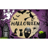 Halloween Spider Balloon Chain+Background Cloth Decoration Set(Set)