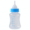Portable Pet Milk Feeding Bottle, Large Blue, 150ml - Kitten, Puppy