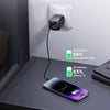 JOYROOM TCF07 30W USB-C / Type-C Fast Charger, Plug:EU Plug(Black)