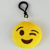 20 PCS Creative Plush Doll Mobile Pendants Gift Cartoon Cute Facial Expression Decorations Keychains with Hook