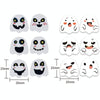 Halloween Ghost Emoji Stickers Children Gift Decoration Food Sealing Stickers, Size: 25x25mm(K-129)