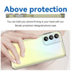For Samsung Galaxy A26 5G Colorful Series Acrylic Hybrid TPU Phone Case(Transparent)