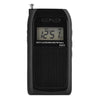 K-605 Portable FM / AM / SW Full Band Stereo Radio, Support TF Card (Black)