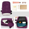 Waterproof Shoulder Messenger Bag Outdoor Chest Bag(Purple)