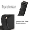 Anti-theft Fit Triangle Bag Leisure Leather Film Crossbody Chest Bag(Grey)