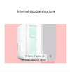 PD-8 8L Mirror Cosmetics Storage Car Home Small Refrigerator Fruit Drink Refrigerator(AU Plug)