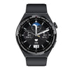 HDT 3 Max 1.6 inch Silicone Band IP67 Waterproof Smart Watch Support Bluetooth Call / NFC(Black)