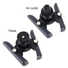Universal Car Air Vent Mount Phone Holder Stand, Clip Width: 6-8.5cm, For iPhone, Galaxy, Sony, Lenovo, HTC, Huawei and other Smartphones (Blue)