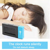 8290 Electronic Colour Screen Weather Clock Weather Forecast Projection Clock Rotatable Digital Clock Without USB Cable