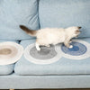 Ramie Cat Scratching Mat | Blue | 36x36cm | Durable & Easy Clean