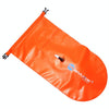 MARJAQE MR802 20L Swimming Inflatable Drift Bag Portable Outdoor Waterproof Storage Bag(Vibrant Orange)