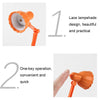 Flower Shape LED Mini Magnetic Table Lamp Foldable Bedside Night Light(09A Orange)