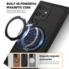 For Samsung Galaxy S25 Ultra 5G Yashi 360 Degree Rotating MagSafe Bracket Phone Case(Purple)