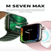 M SEVEN MAX 1.92 inch Silicone Watchband Color Screen Smart Watch(Black)