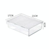 Under Desk Invisible Drawer Storage Box Office Student Desk Bottom Stationery Sundry Organizer, Size: Small(White)