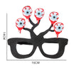 Halloween Decoration Funny Glasses Party Skeleton Spider Horror Props Multiple Eyeballs