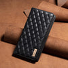 For Samsung Galaxy A56 5G Diamond Lattice Magnetic Leather Flip Phone Case(Black)